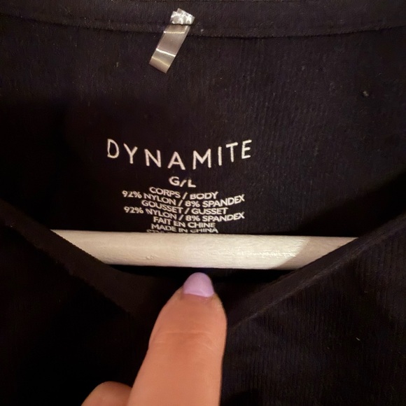 Dynamite Black Bodysuit - Picture 2 of 2
